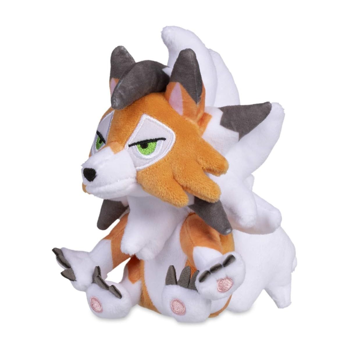 Pokémon Center: Lycanroc (Dusk Form) Sitting Cuties Plush
