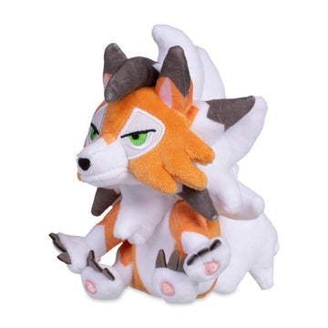 Pokémon Center: Lycanroc (Dusk Form) Sitting Cuties Plush