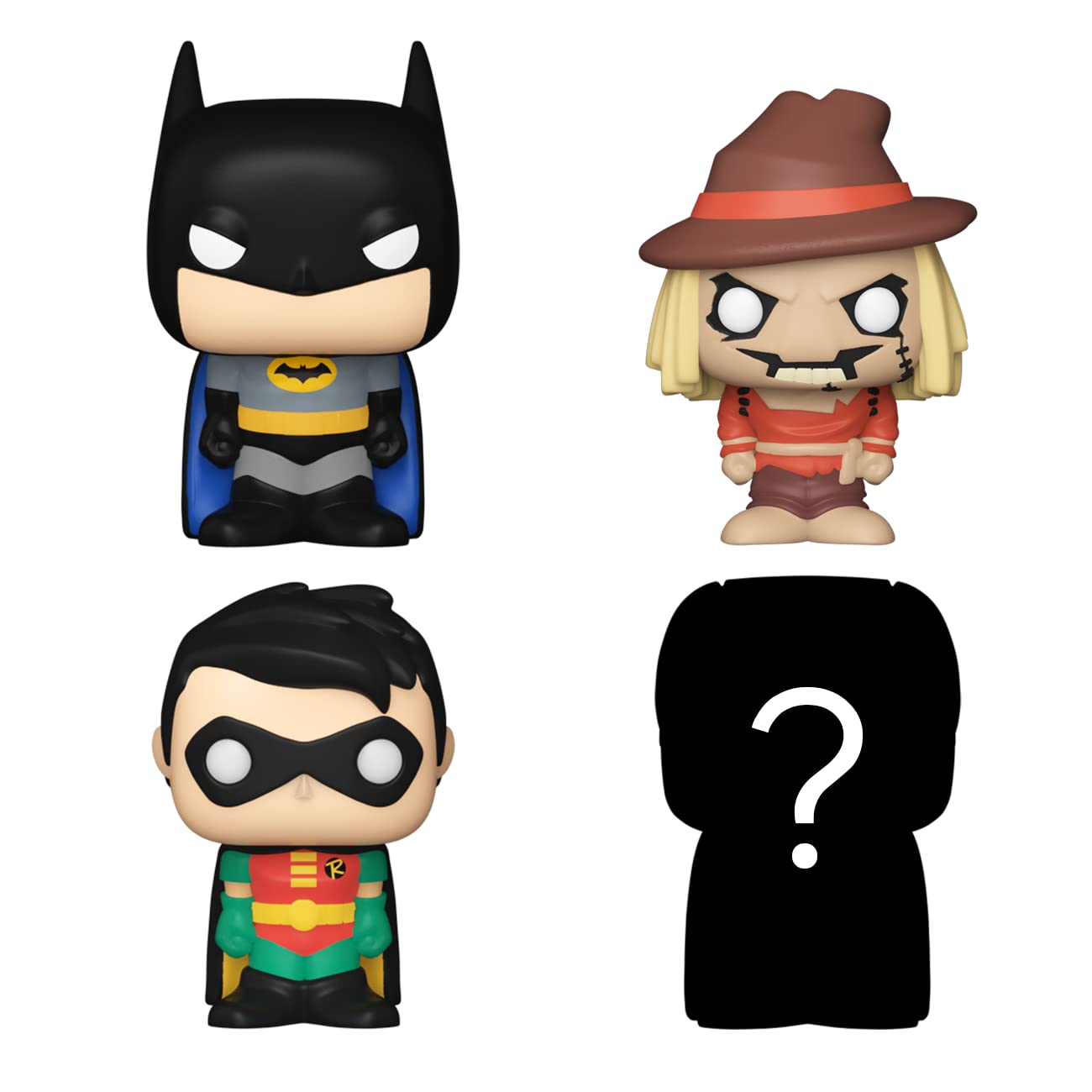 Funko Bitty POP! 4 Pack: DC Comics - Batman, Robin, Scarecrow