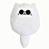 Uomieefy 16inch/40cm JJK Cute Cat Plush Pillow - Gojocat Plush Stuffed Pillow Anime Plushie Gift