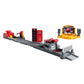 Disney Pixar Cars Track Springboard Piston Cup with Lightning McQueen Vehicle, Track Over 50 cm Long, Jump and Stunt, 2 Ways to Play, JDJ02