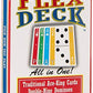 Flex Deck Playing Cards 3 in 1 Travel Game Deck with Card Games Domino Play and Word Games Compact Family Game for Camping Road Trips Classroom