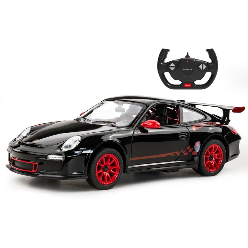 Official Licensed Porsche Remote Control Car, RC Porsche 911 GT3 RS Toy Car 1:14 Scale Model Sports Car for Kids & Adults