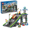 LEGO City No Limits: Race Car Ramp Track Toy - Building Toy for Kids, Boys and Girls, Ages 6+ - Soap Box Car Ramp for Racing with 2 Cars, 4