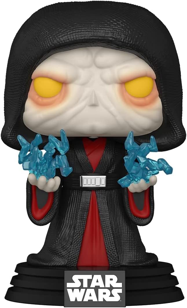 Funko POP Star Wars: Rise of Skywalker, Ep. 9 - Revitalized Emperor Palpatine Collectible Vinyl Bobblehead, Multicolor, Standard (51483)