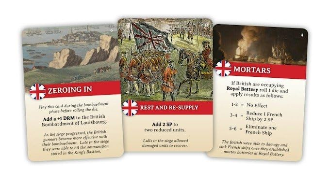 Worthington Games: Louisbourg 1758 Board Game, WPUB 076