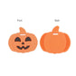 Nuby All Silicone Pumpkin & Chocolate Bar Teether - 2 Pack, 3+ Months
