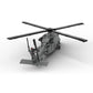 FunXylophy 1/35 Scale UH-60 Black Hawk Military Helicopters Building Blocks, Collectible Military-Themed Model to Build and Display, Great Gift