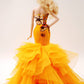 Cora Gu Handmade Ginger Dress Fit for 12 inch Doll and Doll Not Included