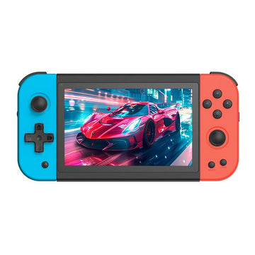 X51 Handheld Game Console - 5.1 Inch HD IPS Display, 32GB, Built-in Retro Arcade Games, Linux System, Rechargeable Battery, Portable Gaming Player