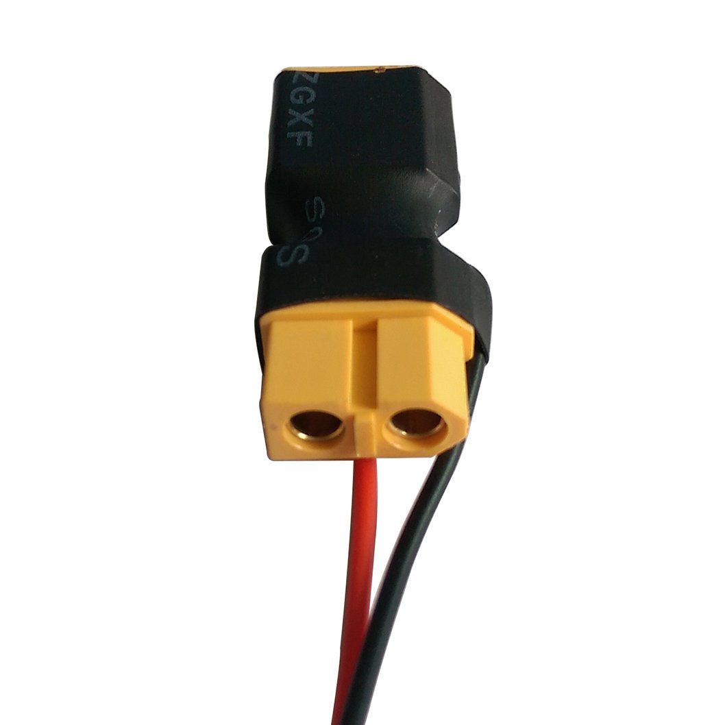 JFtech XT60 Connectors Male to Female with JST Plug Connector Power Adapter for RC DJI Phantom FPV MultiRotor Aerial Camera Gimbal (Pack of 3)