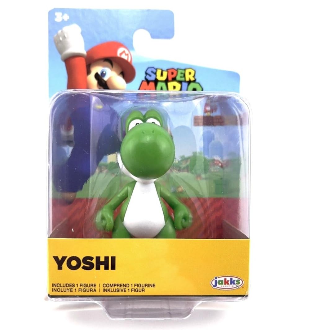 Super Mario Green Yoshi 2.5 Inch Action Figure