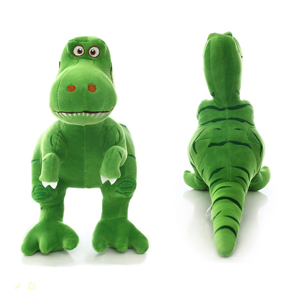 VSFNDB Stuffed Dinosaur Animal Plush Toy 11 Inches Green T-Rex Tyrannosaurus Animal Stuffed Plushies Super Soft Cute Cuddly Pillow Cushion Rex Stuff