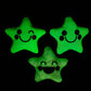 Fun Express Glow-in-The-Dark Patriotic Stuffed Stars - 6 Pc