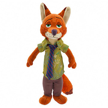 2 Pcs Judy Rabbit & Nick Fox Plush Toys Gifts for Friends Family Kids Christmas Halloween Chidlren Day Gifts