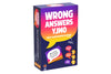 Gray Matters Games Wrong Answers Only: The Ultimate Adult Party Game - A Fun, Competitive Group Guessing Game for 8 Players, Ages 14 and Up - Perfect