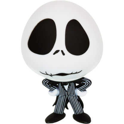 Funko J a c k S k e l l i n g t o n B: 2.6in Mystery Minis Vinyl Figurine Bundle with 1 Compatible 'ToysDiva' Graphic Protector (03298 - B-02)