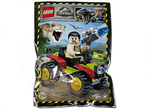 LEGO Jurassic World: Vic Hoskins Minifigure and Patrol Vehicle