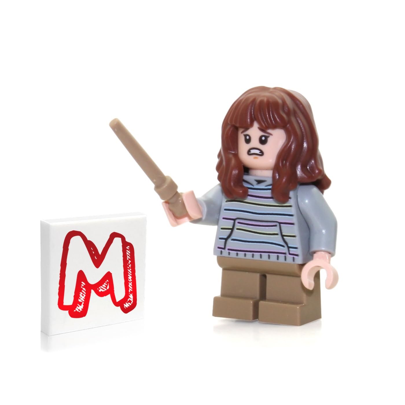 LEGO 2018 Harry Potter Minifigure - Hermione Granger (with Wand and Display Stand) 75955