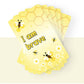 Bee Positive Bilingual Flashcards for Kids - English-Portuguese Educational Cards with Motivational Messages | Cards for Preschool, Speech Therapy