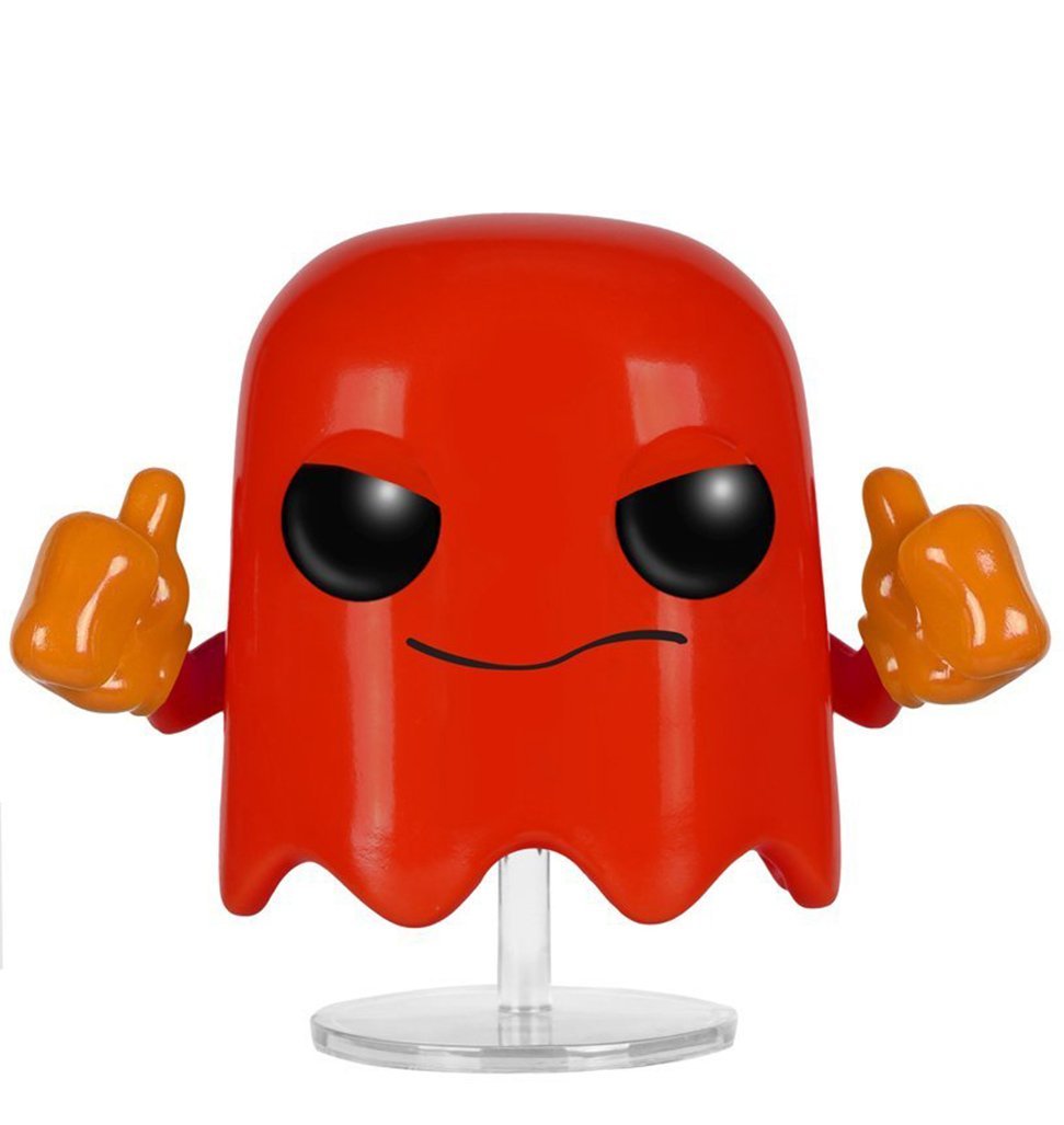 Funko POP Games: Pac-Man - Blinky Action Figure