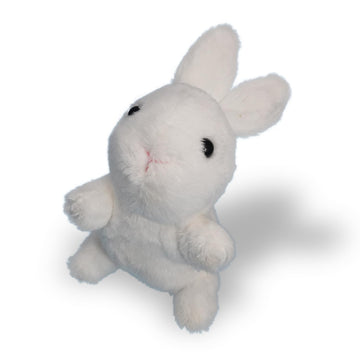 FUWA FUWA FRIENDS Little Bunny Bean Bag Stuffed Animal for Kids, Palm Sized Rabbit Toy Plush for Girls and Boys, Fluffy and Soft Bunny Plushie 3.5