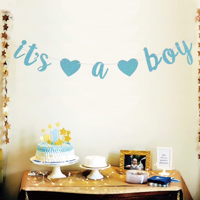 It's A Boy Banner Boy Baby Shower Decorations Its A Boy Sign Baby Boy Banner for Baby Boy Shower Decor Baby Boy Baby Shower Decorations Baby Boy