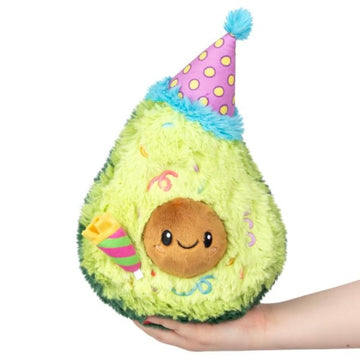 Squishable - Mini Birthday Avocado - Comfort Food Collection - 12 in - Soft Toy Collectible Stuffed Animal