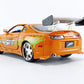 Jada Fast & Furious Brian’s 1995 Toyota Supra Diecast Model - 1:24 Scale Durable Die Cast Car - Includes Brian O' Conner Figure - Perfect