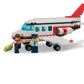 LEGO Airplane - 149-Piece Passenger Airplane Building Set with Pilot & Baggage Handler Minifigures, Buildable Aircraft Toy Gift for Kids Boys & Girls