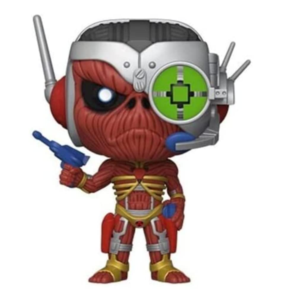 Funko POP Pop! Rocks: Iron Maiden- Eddie- Somewhere in Time w/Chase (Styles May Vary) Multicolor