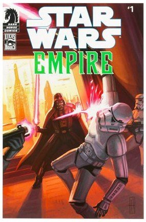 Star Wars Action Figure Comic 2-Pack Dark Horse: Empire #1 Darth Vader and Admiral Trachta