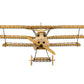 3D Wooden Puzzles DIY Fokker DR1 Triplane Model Aircraft Kit, Laser Cut Balsa Wood Model Airplane Kits to Build for Adults, WW1 Wooden Models Airplane