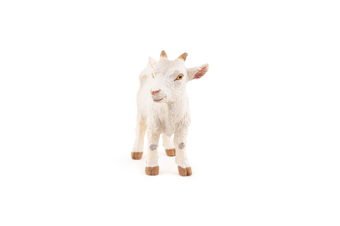 Papo - Realistic White Goat Figure - Ages 3+ - Farm Life Collection - Educational Play Farm Animals - Gift Idea Toy for Girls and Boys