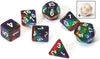 Sirius a Dice Rainbow Translucent Resin Dice Set, Game