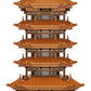 JOMIOD Chinese Architecture Micro Building Blocks Set, 4748 Pieces Yellow Crane Tower, World Famous Architecture Collectible Model Building Kit