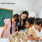 3D Wooden Puzzles for Adults Marble Run Kit - 159pc 4 Steel Marbles Build Mechanical Maze Model STEM Toys for Teens Adults, 4hr Challenge, No Glue