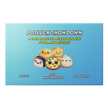 Potluck Showdown: Asian Food Card Game | Family-Friendly Strategy Game for Adults, Teens, & Kids | Ages 7+ | 2-6 Players | Average Playtime 10-30