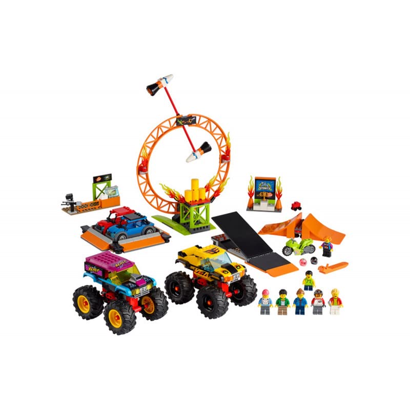Lego® City Stunt Show Arena 60295 Building Kit; Cool Stunt Toys for Kids