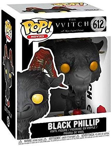 Funko Pop! Horror: The Witch - Black Phillip Vinyl Figure (Bundled with Pop Box Protector Case)