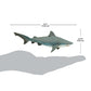 Safari Ltd. Bull Shark Figurine - Realistic 5.75" Hand-Painted Aquatic Figure - Educational Toy For Boys, Girls & Kids Ages 3+