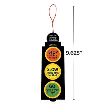 Fun Express Bible Kit Sunday School Traffic Light Paper Paper Kit - Religious Kid for Kids Christian for Kids VBS - Sunday School for Kids Ages 4-8