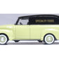 1950 Chevy Panel Van Speciality Foods Light Green and Black 1/87 (HO) Scale Diecast Model Car by Oxford Diecast 87CV50004