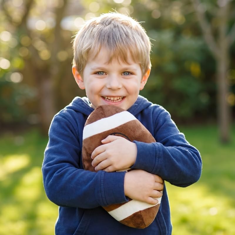 XIZHI 11 Inch Football Plush Pillow Fluffy Soft Stuffed Sports Plush Toy