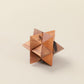 Shooting Star Puzzle: 3D Brain Teaser Wooden Puzzle for Adults Classic Handheld Interlocking STEM Skill Builder Interlocking Game Educational