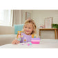 Barbie Family & Friends Club Chelsea Pop-Up Tea Party Playset with Blonde Small Doll, Transforming Picnic Basket & 10+ Accessories