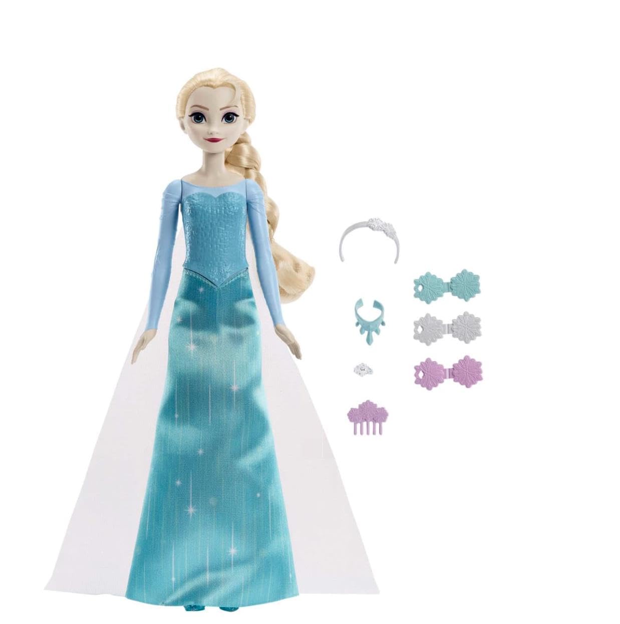 Disney Frozen Getting Ready Elsa Fashion Doll and Accessories