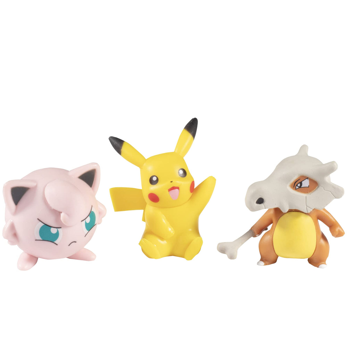 Pokemon Battle Ready! Battle Figure Set, 8 Pieces - with 2 & 3 inch Figures Pikachu, Scorebunny, Grookey, Sobble, Jigglypuff, Cubone, Vaporean &