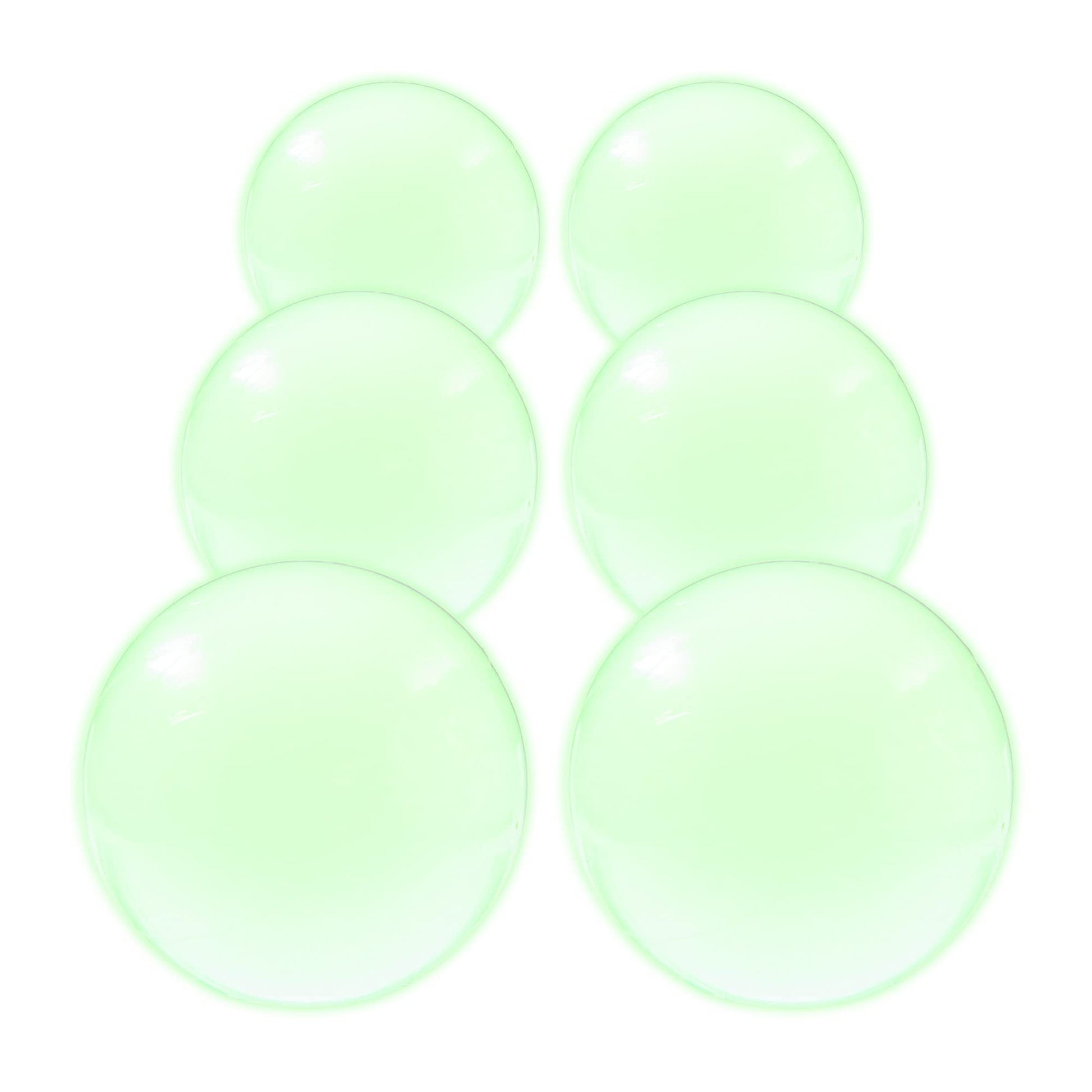MBGBrybelly Brybelly Foosball Balls - Glow in The Dark Black Light Reactive - for Standard Foosballs Tables & Classic Tabletop Soccer Game Balls - 6