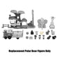 Fisher-Price Replacement Part Little People Choo-Choo Zoo Train Playset CMP36 - Replacement White Polar Bear Figure
